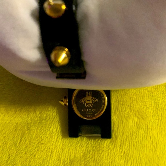 Gucci Plaxiglass & Stainless Steel Skeleton Stud Quart Watch - Picture 9 of 12